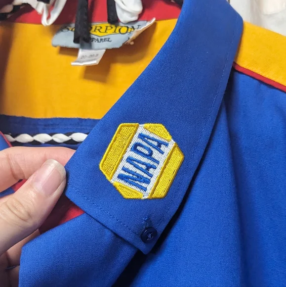 NAPA Racing Short Sleeve Button Down - Picture 12 of 15
